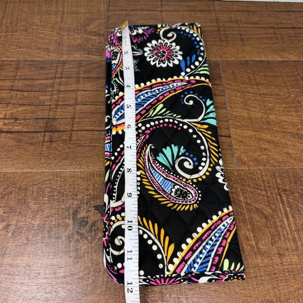 Vera Bradley Bandana Swirl Flat Curling Iron Travel Sleeve Case Cover
